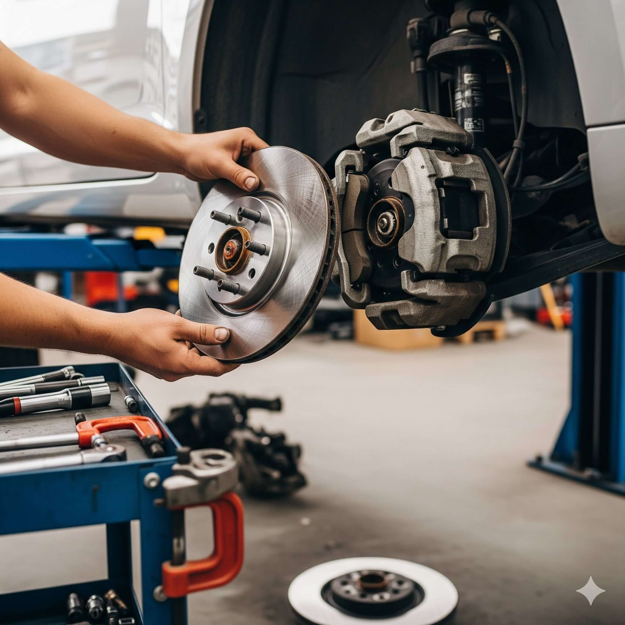 car brake rotor replacement at vorsprung automobil